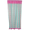 Tadpoles Butterfly Paisley Striped Curtain Panel