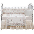 Tadpoles Indian Summer Girl's 4-piece Embroidered Crib Set