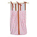 Tadpoles Field of Flowers Periwinkle Diaper Stacker