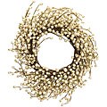 Cream Colored Berry Wreath