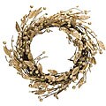Glittered Leaf and Berry Wreath