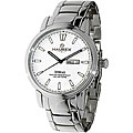 Haurex Italy Inteus Men's Silver Dial Steel Watch