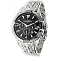 Haurex Italy Equinox Men's Steel Chronograph Watch