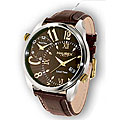 Haurex Italy Big Fly Men's Dual Time Watch