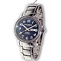 Haurex Italy Women's Inteus Blue Dial Crystal Watch