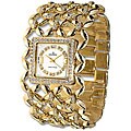 Haurex Italy Amnesia Women's Goldtone Crystal Watch