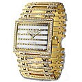 Haurex Italy Red Rose Women's Crystal Watch