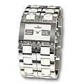 Haurex Italy Luna Women's Steel and White Watch