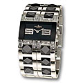 Haurex Italy Luna Women's Steel and Black Watch