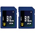 Mr. Flash 512 MB SD-512-2PC Memory Card (Pack of 2)