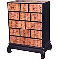 Calligraphy Herbal Medicine Chest (China)