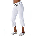 Danskin Women's French Terry Bootleg Crop Pants