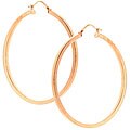 14k Rose Gold Hoop Earrings