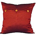Handmade Red Thai Silk Cushion Cover