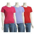 Lusso Women's Short-sleeve Cashmere Sweater