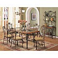 Cozumel Stone Glass Top Table Set