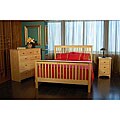 Pine Shaker 4-piece Queen Bedroom Set