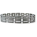 Titanium Cutout Link Bracelet