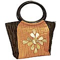 Mad By Design Taffeta Silk Bali Bardot Handbag