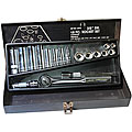 18-piece SAE 3/8-inch Drive 6-point Chrome Socket Set