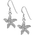 Sterling Silver Starfish Earrings