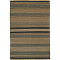 Handmade Contemporary Bari Rug (5' x 7'6)