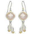 Goldplated 'Sweet Lotus' Earrings (Indonesia)