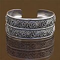 Sterling Silver 'Double Imperial' Bracelet (Indonesia)