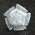 'Azalea Petals' Brooch (Indonesia)