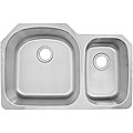 Undermount Dual Basin Kitchen Sink Kit