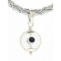 Sterling Silver Evil Eye Bracelet