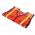 Deluxe Lighweight Safety Vest with Reflective Stipes