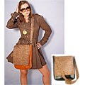 Two Five Leopard Print Messenger Bag