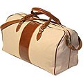 Floto Leather and Canvas Venezia Duffle