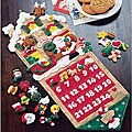 'Santa's Toy Shop' Advent Calendar Applique Kit