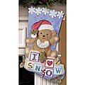 Baby Bear Stocking Felt Applique Kit