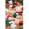 Polar Bear Ornaments Felt Applique Kit