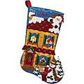 'Victorian House' Stocking Felt Applique Kit