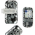 Treo Palm Centro 690 Black Skull Crystal Case