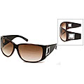 Yves Saint Laurent 6137 Oversized Brown Sunglasses