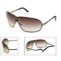 Diesel 0035 Thin Silver Sunglasses