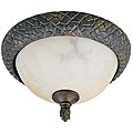 Two-light Flush Mount Chandelier