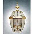 Aztec Lighting Beveled Outdoor Hanging Light