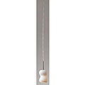 Porcelaino Textured Hourglass 12-foot Mini Pendant