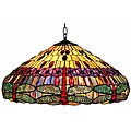 Tiffany-style Dragonfly Hanging Light