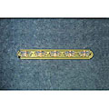 Polished Brass 5-light Bath Bar