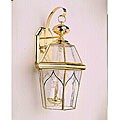 Polished Brass Outdoor Wall Light