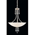 Brushed Steel 3-light Pendant