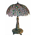 Tiffany-style Wisteria Table Lamp