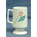 Syscoware Le Fleur Footed Coffee Mugs (Set of 24)